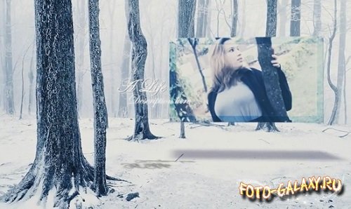 Проект - Loves in Winter для After Effects скачать бесплатно с foto-galaxy