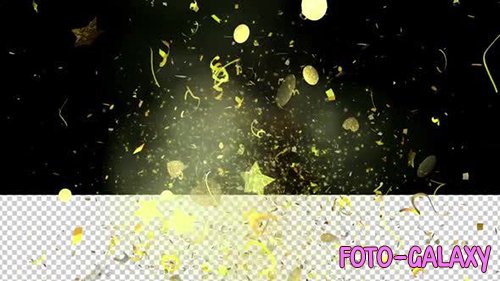Videohive - Epic Gold Confetti 01 - 
25086221