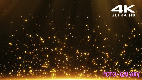 Videohive - Gold Particles - 24999555