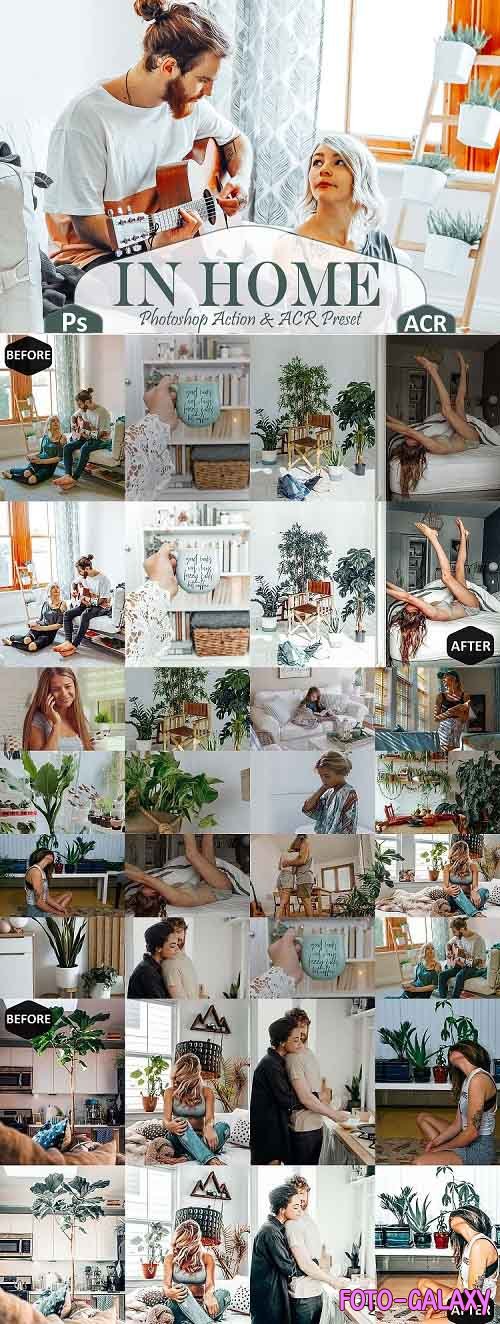10 In Home Photoshop Actions And ACR Presets, indoor theme - 532468