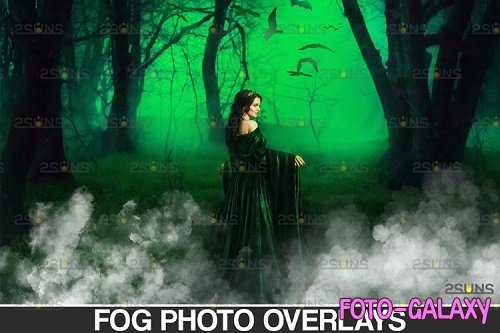 White smoke bomb overlay & Fog overlay, Photoshop overlay - 934518