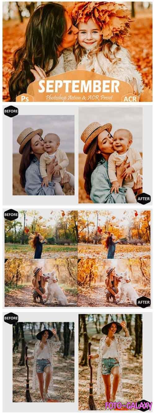 10 September Photoshop Actions And ACR Presets, fall filter - 859130