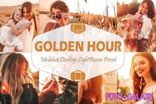 10 Golden Hour Mobile & Desktop Lightroom Presets
