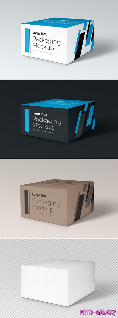 Large Box Packaging Mockup 386970366