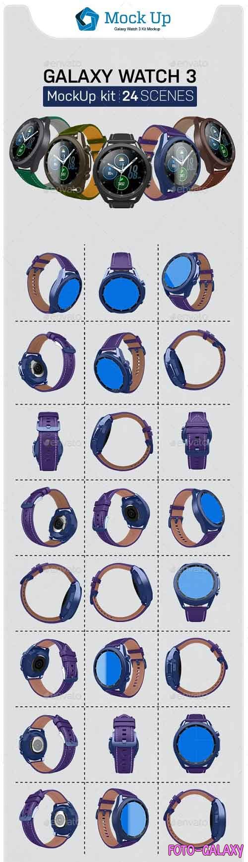 GraphicRiver - Smart Watch 3 Kit 28844265
