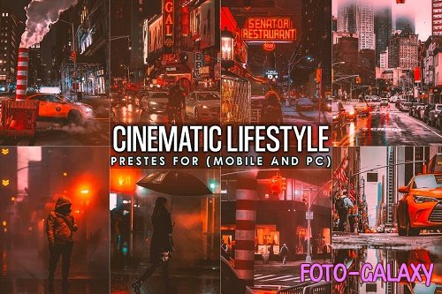 Cinematic Urban Street Lightroom Presets - 2QSS35P