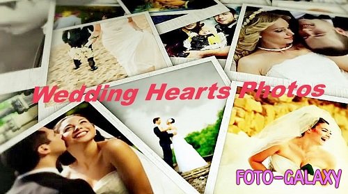 Wedding Hearts Photos 10351765 - Project for After Effects