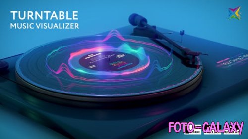 Videohive - Turntable Music Visualizer - 28772033