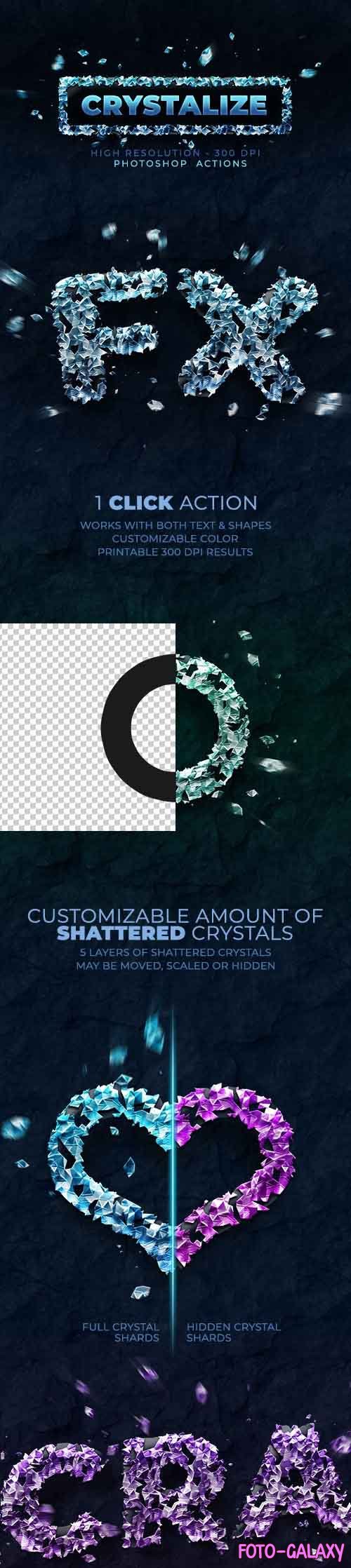 GraphicRiver - Crystalize - Photoshop Action - 300 DPI 28507917