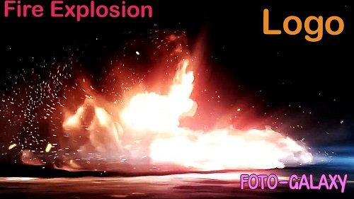 Fire Explosion Logo V3 830472 - Project for After Effects