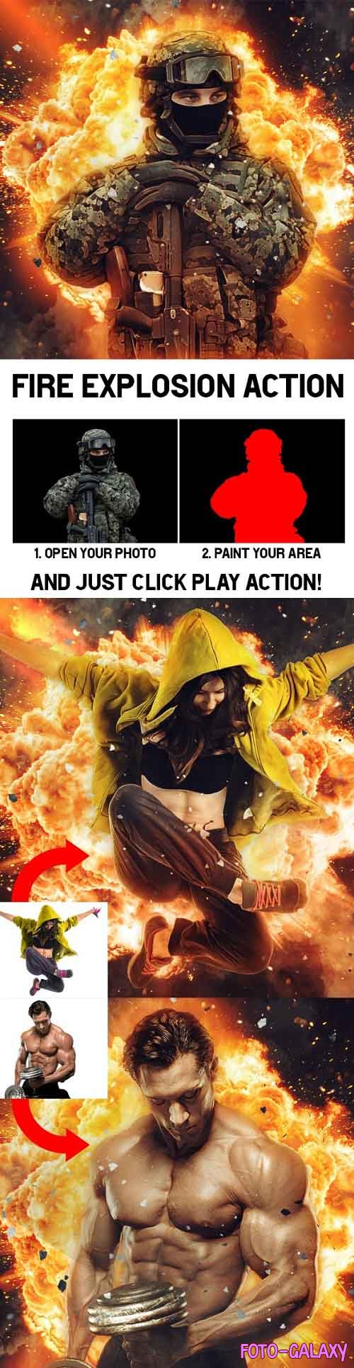 GraphicRiver - Fire Explosion Action 29093764