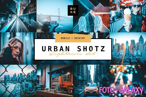 CreativeMarket - Urban Shotz  Pro Lightroom Preset 4802469