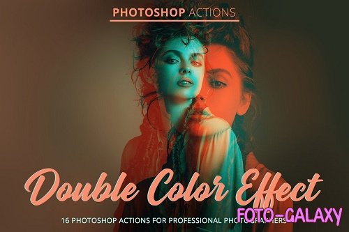 CreativeMarket - Double Color Effect Actions 4842908