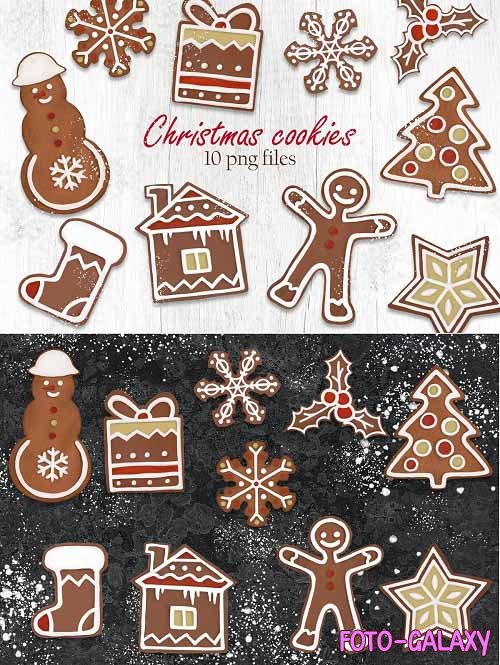Christmas Cookies Clipart - 5658054