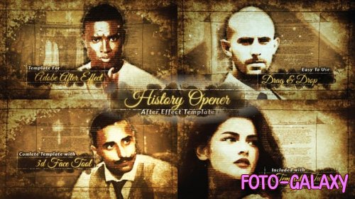 Videohive - 3D Photo History Opener - 28683512
