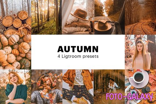 CreativeMarket - 4 Autumn Lightroom Presets 5627655
