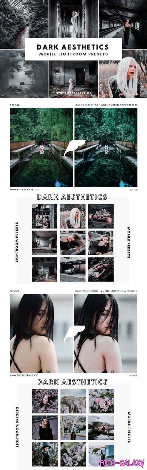 CreativeMarket - Dark Aesthetic Mobile Presets 5543725