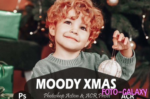 10 Moody Xmas Photoshop Actions and ACR