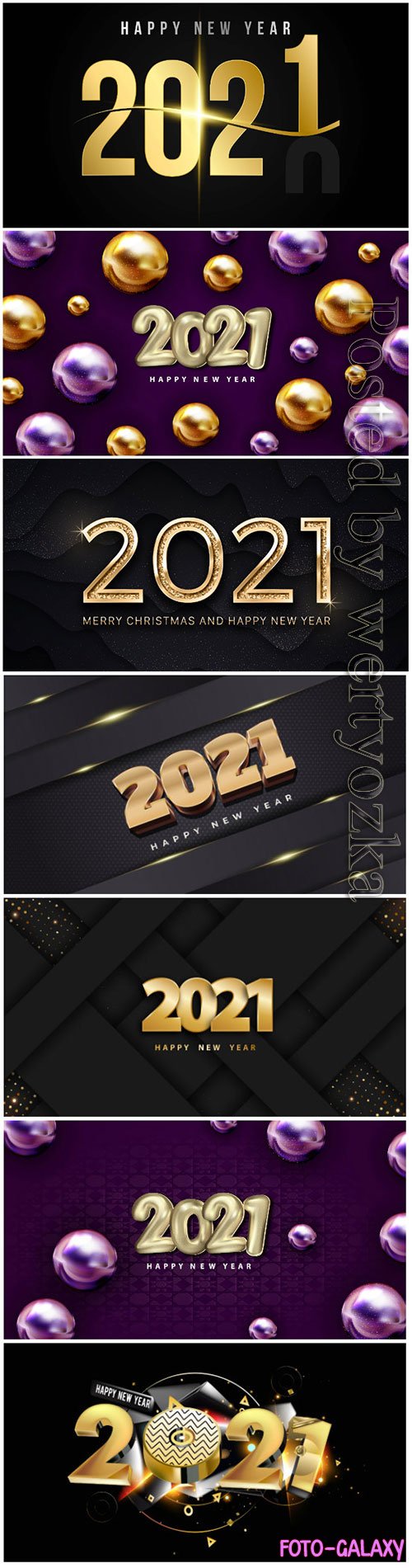 Merry christmas and happy new year luxury golden elegant text