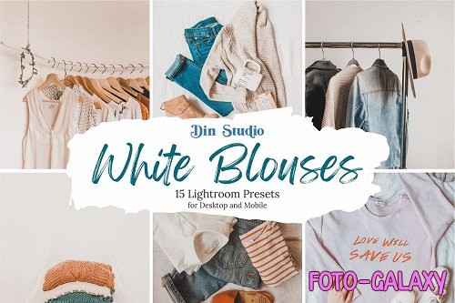 CreativeMarket - White Blouses Lightroom Presets 5480313