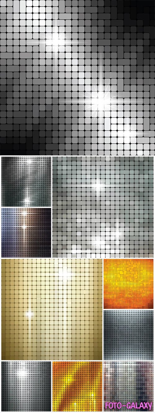 Shiny seamless texture in vector