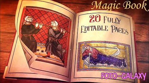 Magic Book Slideshow 251937 - Project for After Effects