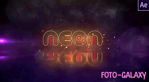 Neon Logo Opener 196886 - Project for After Effects