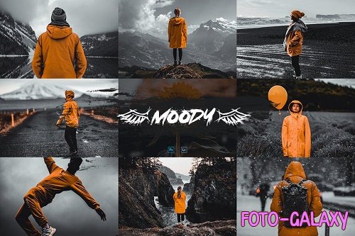 Moody Actions & Presets - Aesthetic Serie