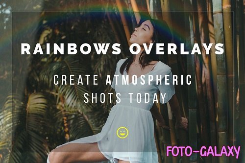 CreativeMarket - Rainbow Overlays 5772731