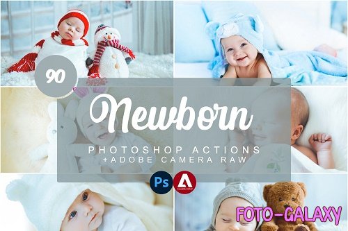 Newborn Photoshop Actions - 5733434