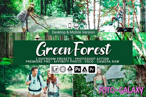 CreativeMarket - Green Forest Presets 5689709