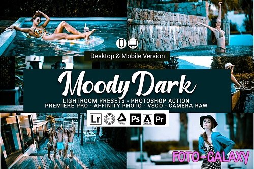 Moody Dark Lightroom Presets - 5157328
