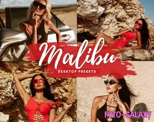 CreativeMarket - Malibu Desktop Lightroom Presets 5712597