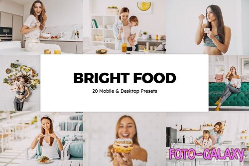20 Bright Food Lightroom Presets - 5827601