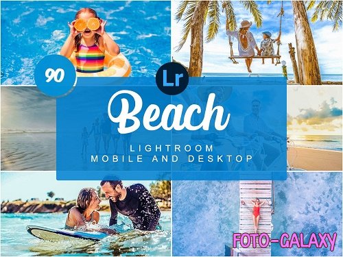 CreativeMarket - Beach Mobile and Desktop PRESETS 5734325
