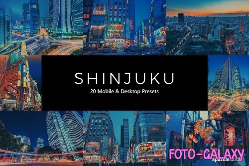 20 Shinjuku Lightroom Presets & LUTs - 5362455