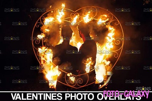 Valentine Overlay & Photoshop Overlay, Sparkler overlay
