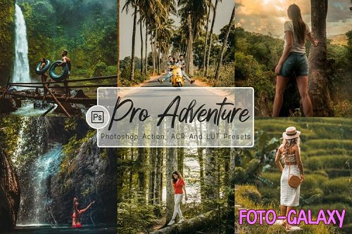 07 Pro Adventure Photoshop Actions, ACR, LUT Presets - 1215665