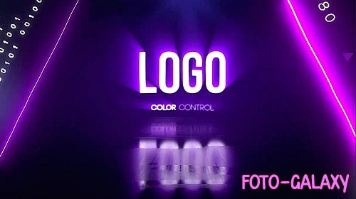 Neon HUD Logo 876558 - Project for After Effects