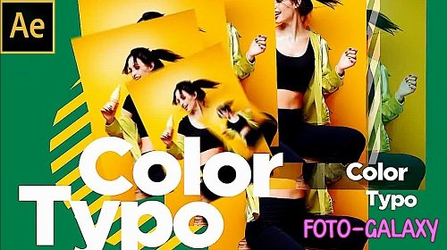 Colorful Typo Opener 880365 - Project for After Effects