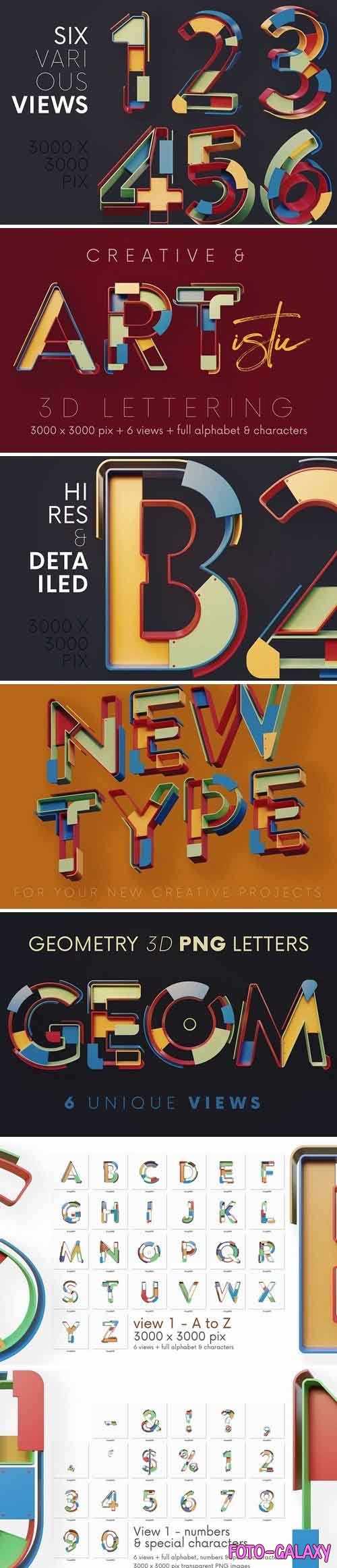 Geometry - 3D Lettering - 5779963