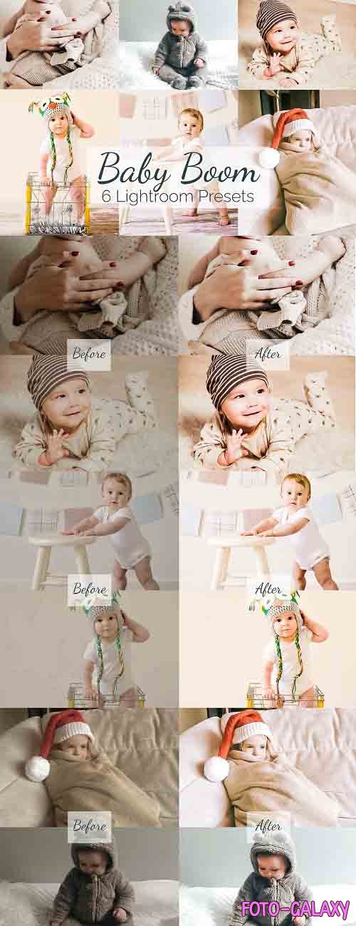 CreativeMarket - Baby Boom - Lightroom Presets Pack 5836549
