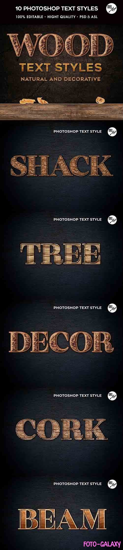 GraphicRiver - Wood Photoshop Styles 30366448