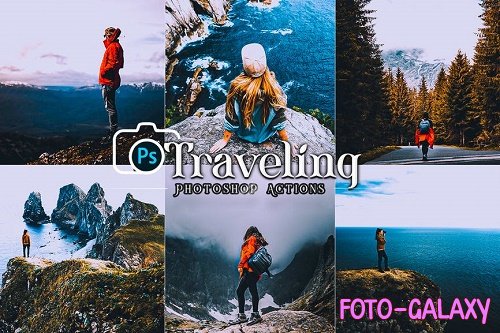 Traveling Photoshop Actions