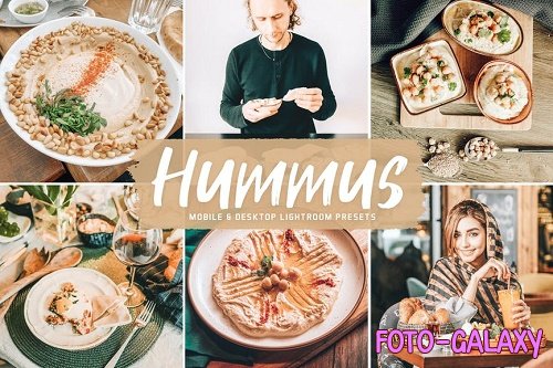 Hummus Mobile & Desktop Lightroom Presets