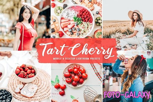 Tart Cherry Mobile & Desktop Lightroom Presets