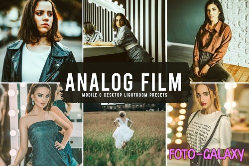 Analog Film Mobile & Desktop Lightroom Presets