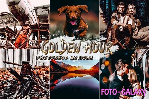 Golden Hour Photoshop Actions