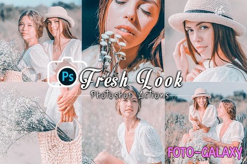 Fresh look Effects Photoshop Actions