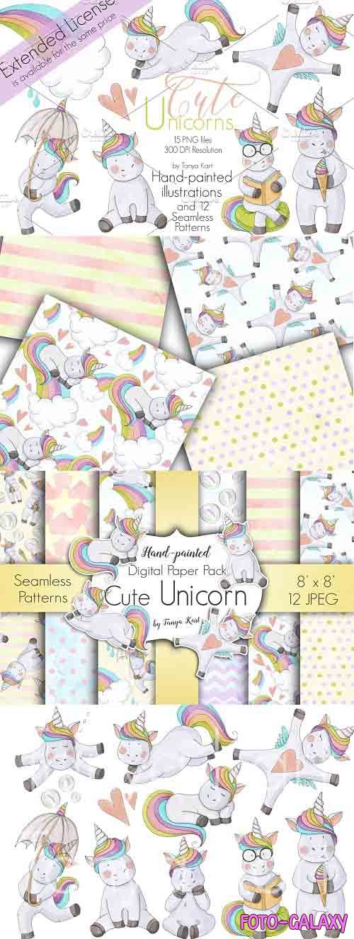 Cute Unicorns Collection - 1514069